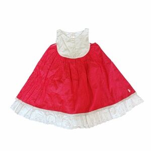 Well Dressed Wolf Red Sandy Tunic Sz 8